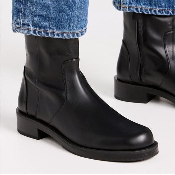 Stuart Weitzman Classic Black Boots - Picture 2 of 10